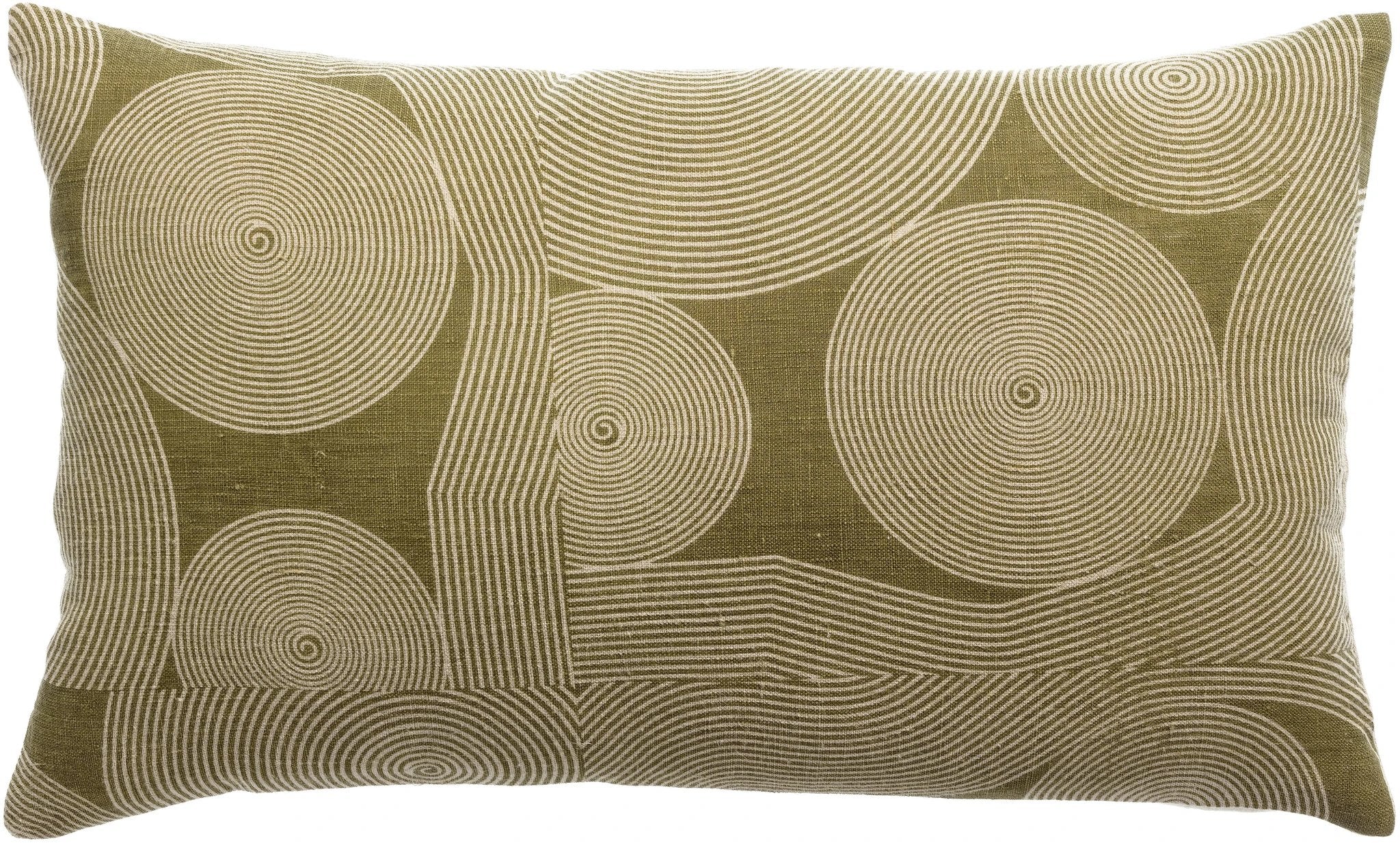 Coussin imprimé Tito Naturel by Vivaraise