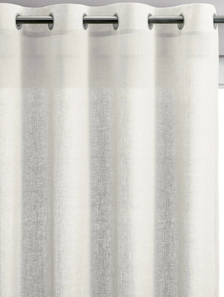 Rideau voile 60% Lin et 40% Coton Zeff by Vivaraise