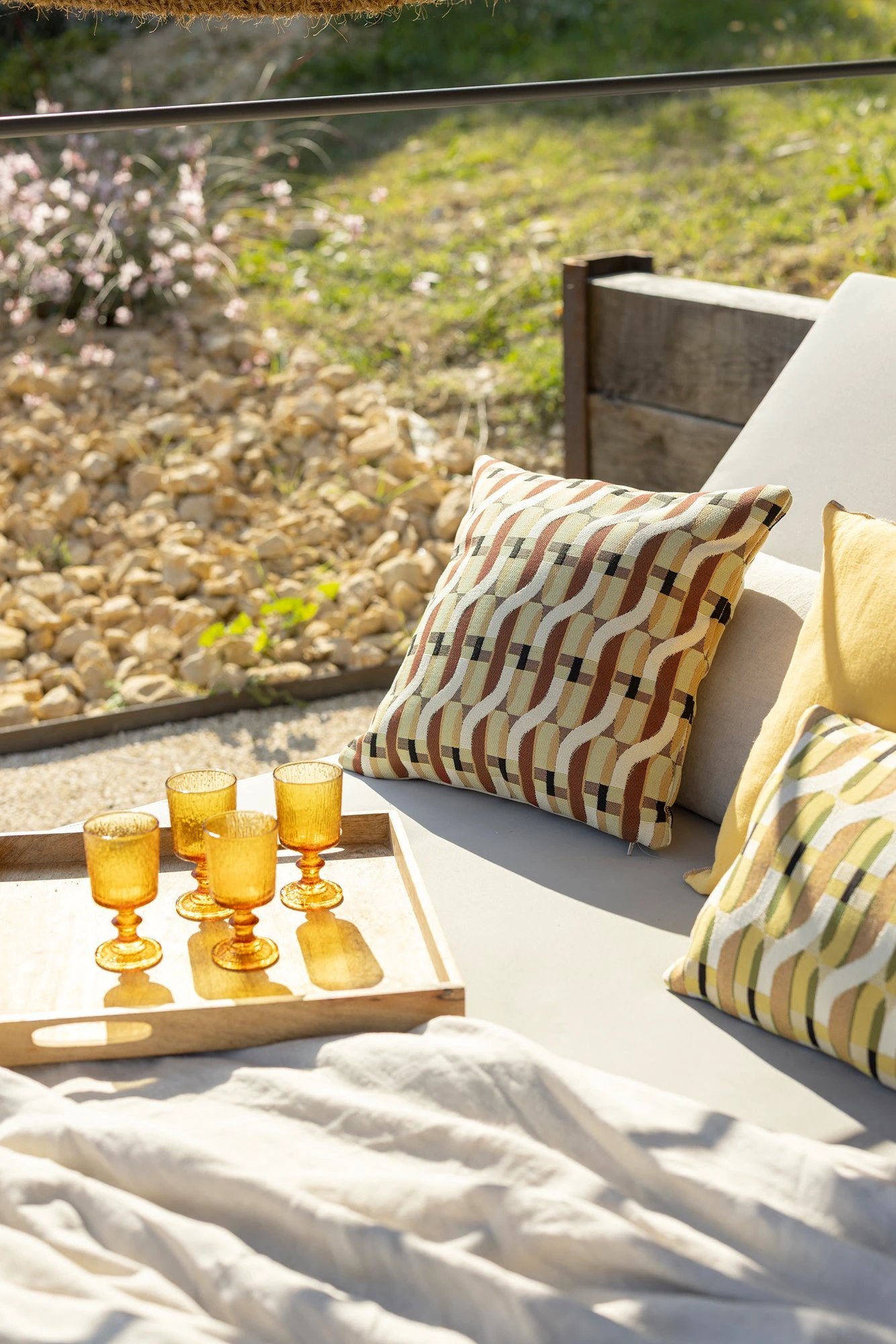 Coussin Kali outdoor by Vivaraise