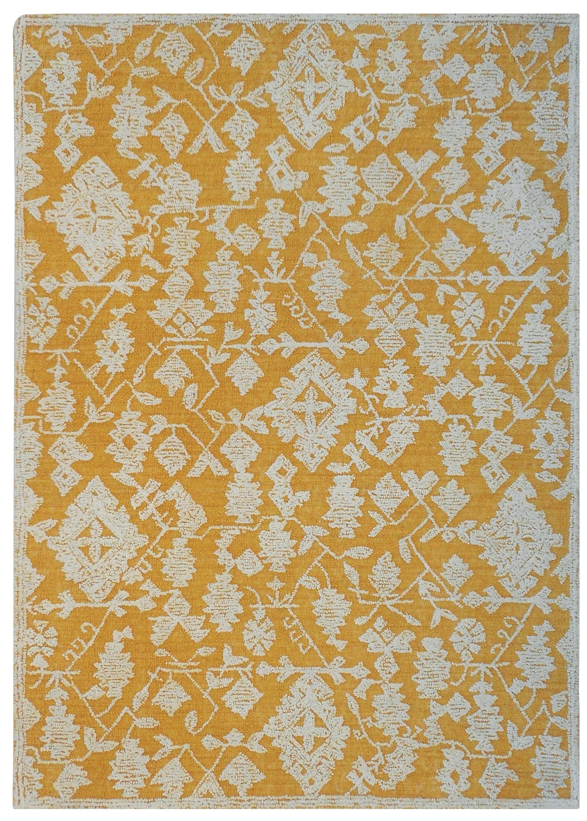Tapis Reni Or/ivoire by The Rug Republic