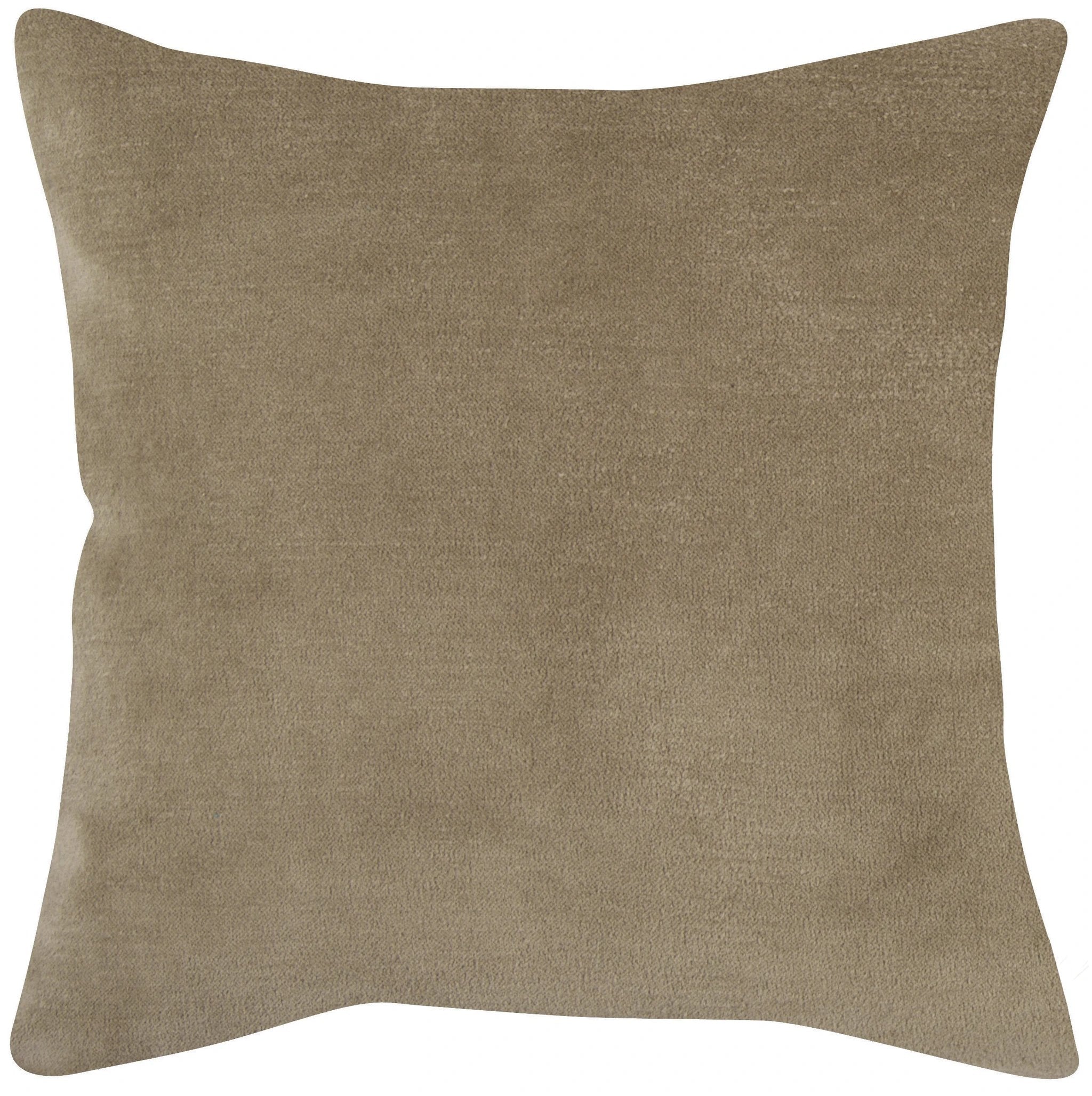Vivaraise Coussin décoratif en velours Gris Foncé by Vivaraise