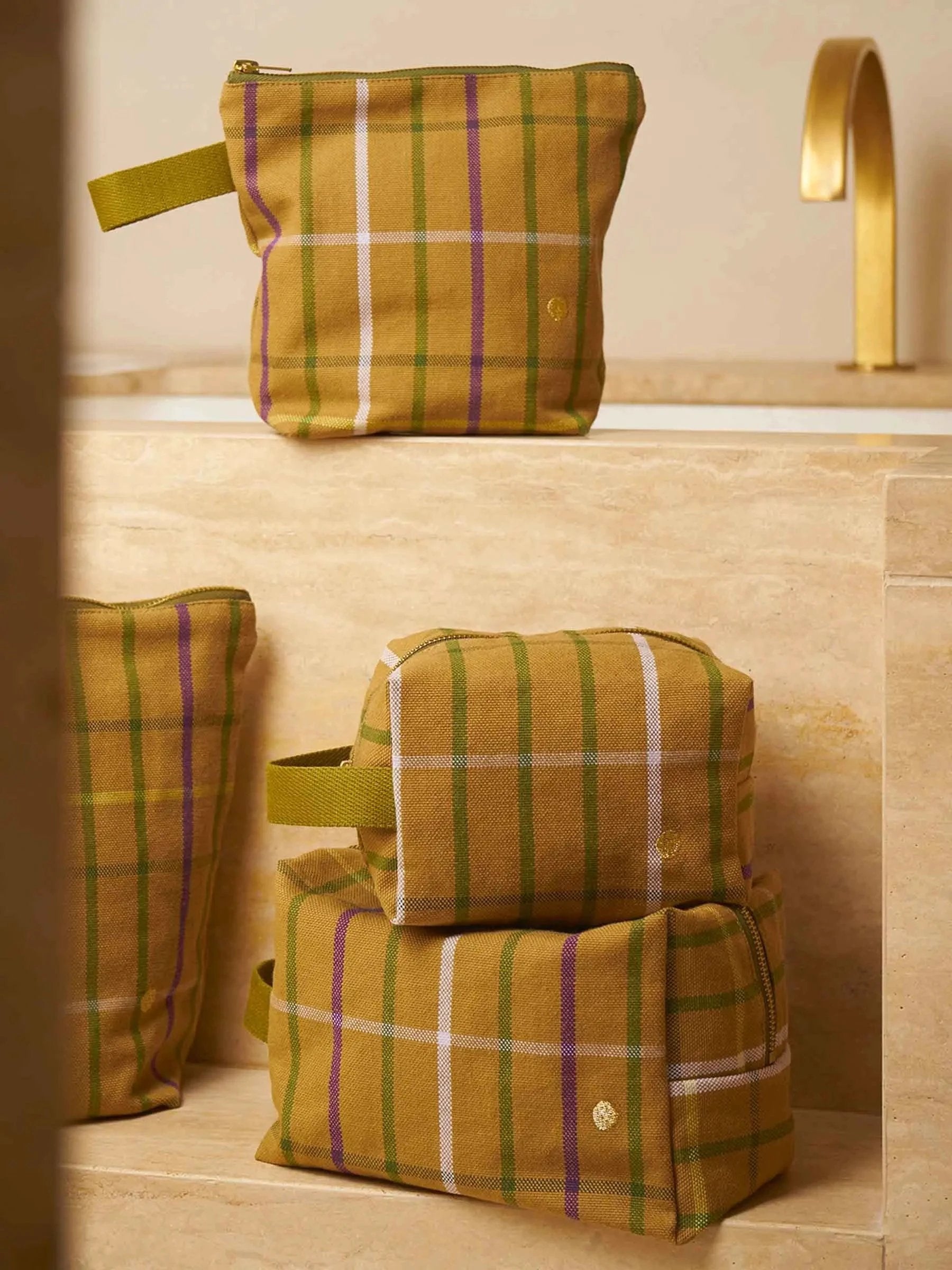 Trousse de toilette Scotty Marron by La Cerise sur le Gâteau