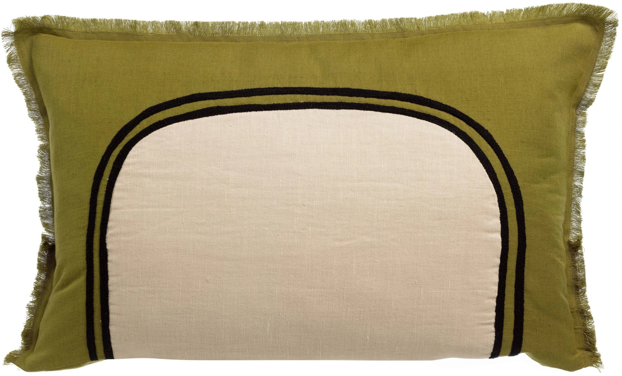 Coussin bicolore Laly by Vivaraise