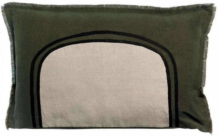 Coussin bicolore Laly by Vivaraise