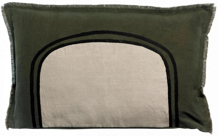 Coussin bicolore Laly by Vivaraise