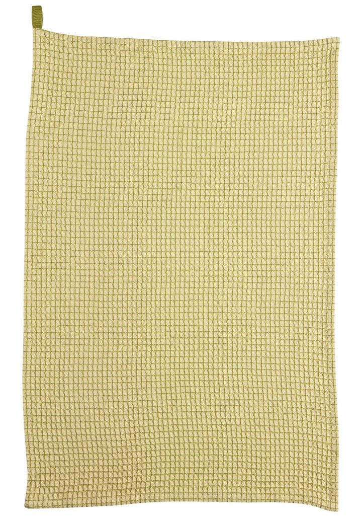 Torchon nid d'abeilles bicolore Mumba by Winkler
