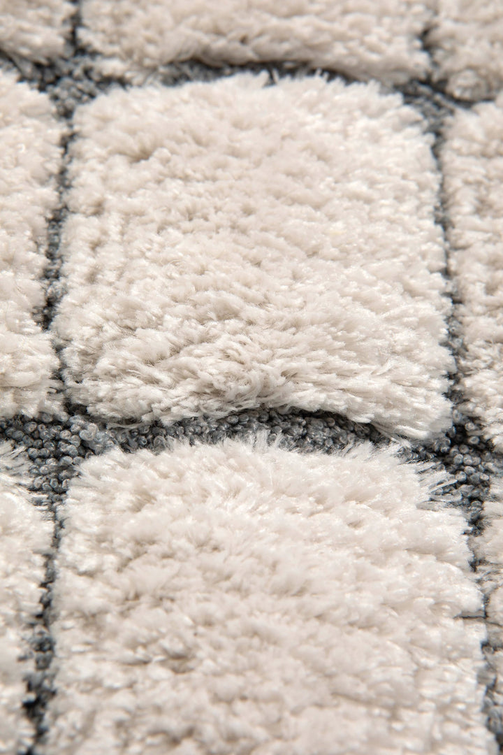 Tapis recyclé Antonio Neige by Vivaraise