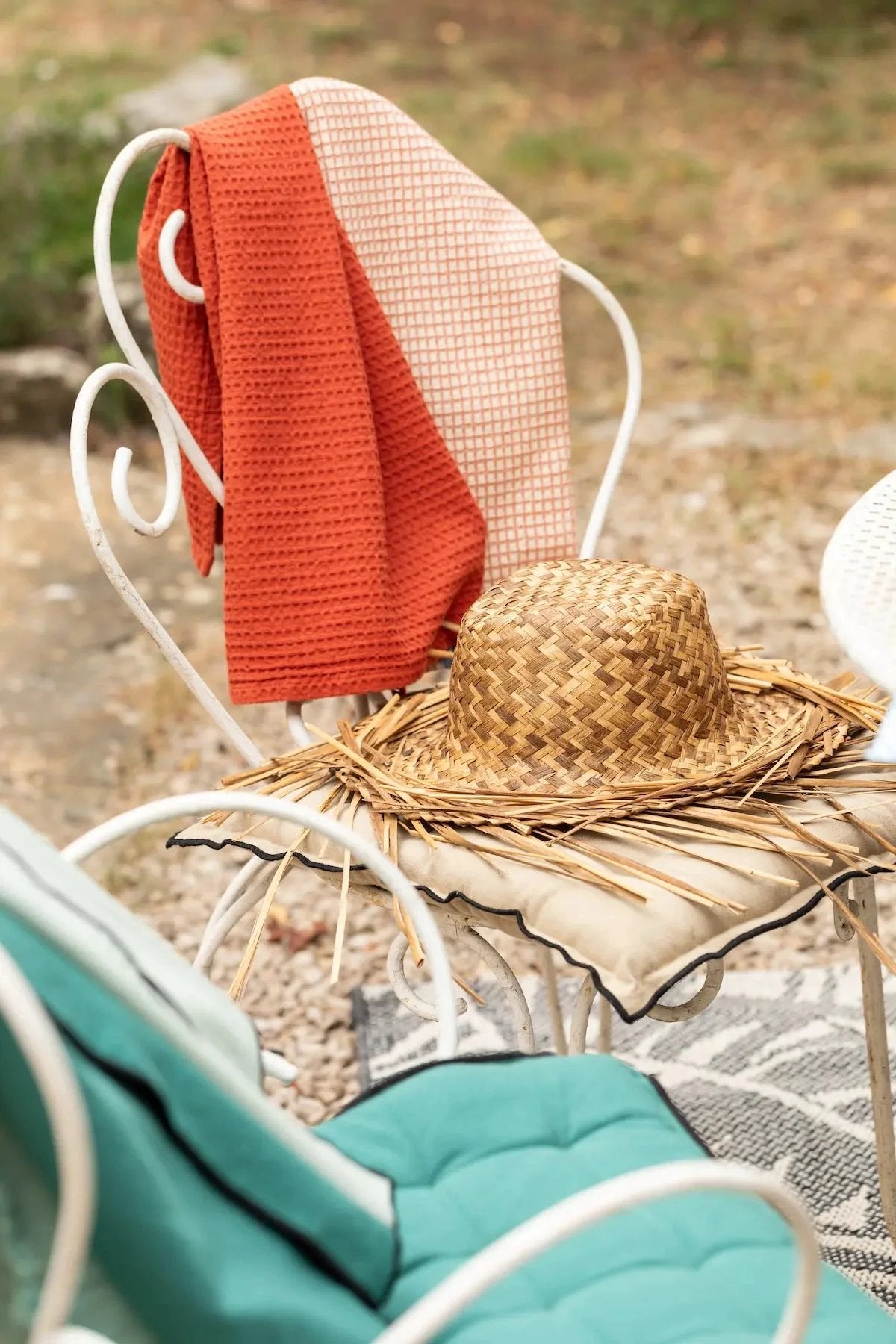 Galette de chaise Grace recyclée by Winkler