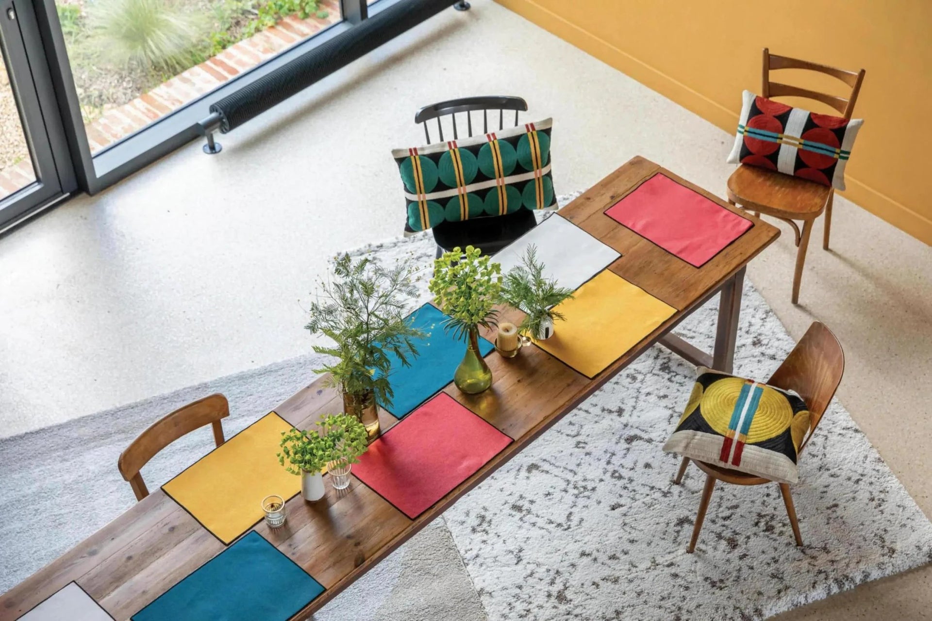 2 sets de table recyclés Laora by Winkler
