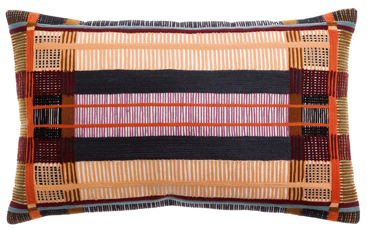 Coussin brodé Kaël Multico by Vivaraise