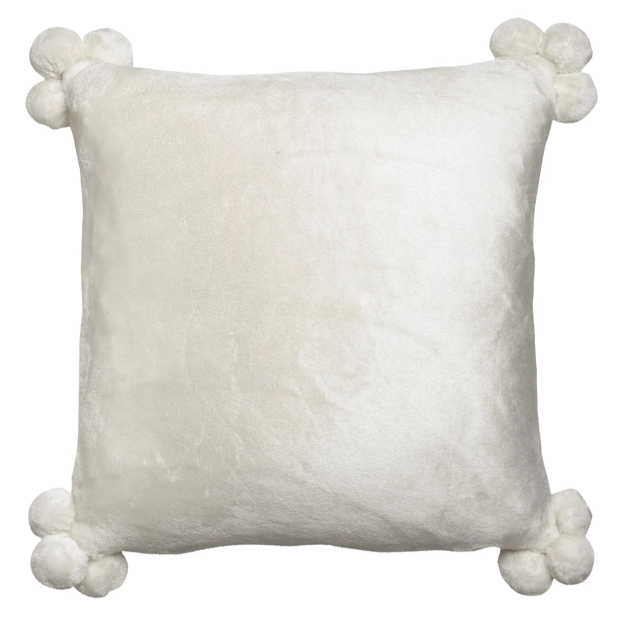 Coussin Tender pompons 45 X 45 by Vivaraise