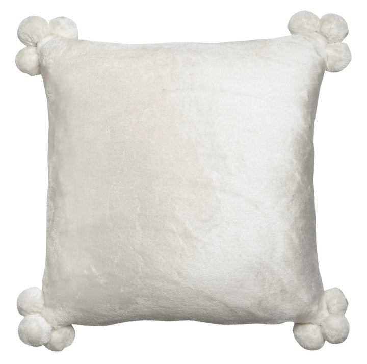 Coussin Tender pompons 45 X 45 by Vivaraise