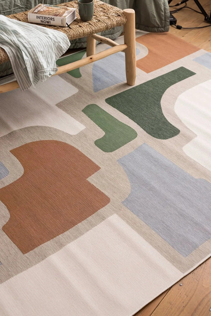 Tapis Kairi outdoor Multico by Vivaraise