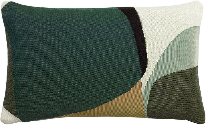 Coussin Leana 30x50 cm coloris Opaline, format lombaire