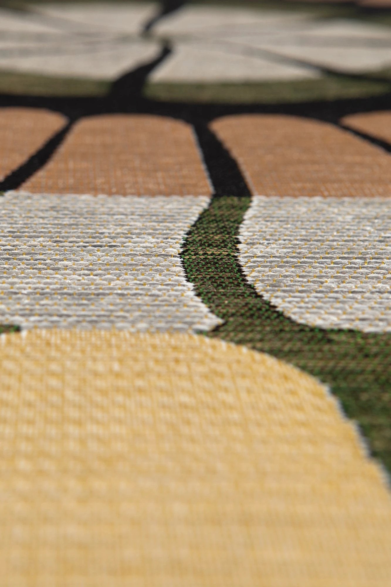 Tapis Zeno outdoor Cèdre by Vivaraise