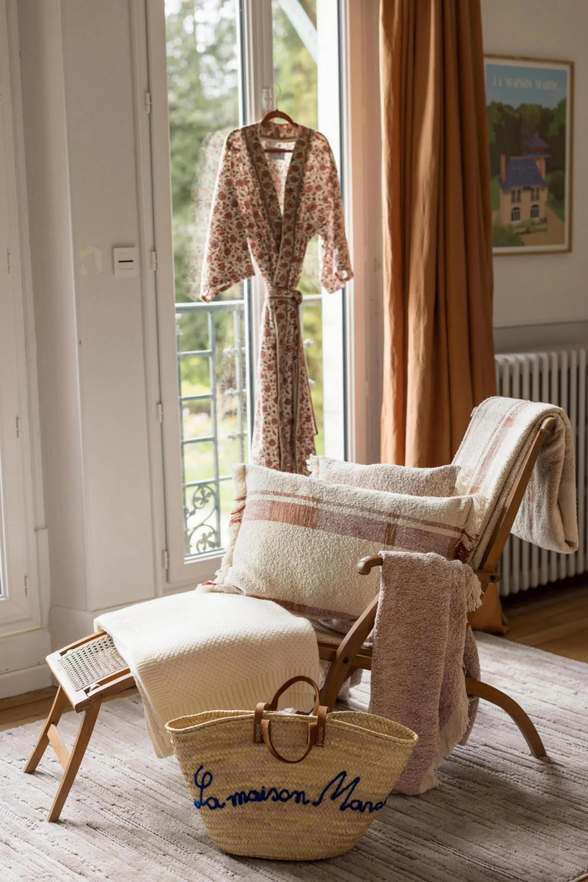 Coussin chiné Jane by Vivaraise