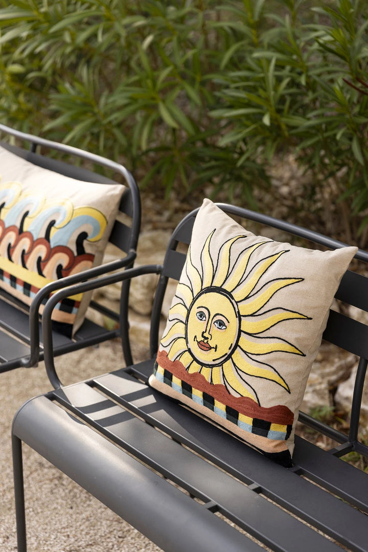 Coussin brodé Adria Multico by Vivaraise