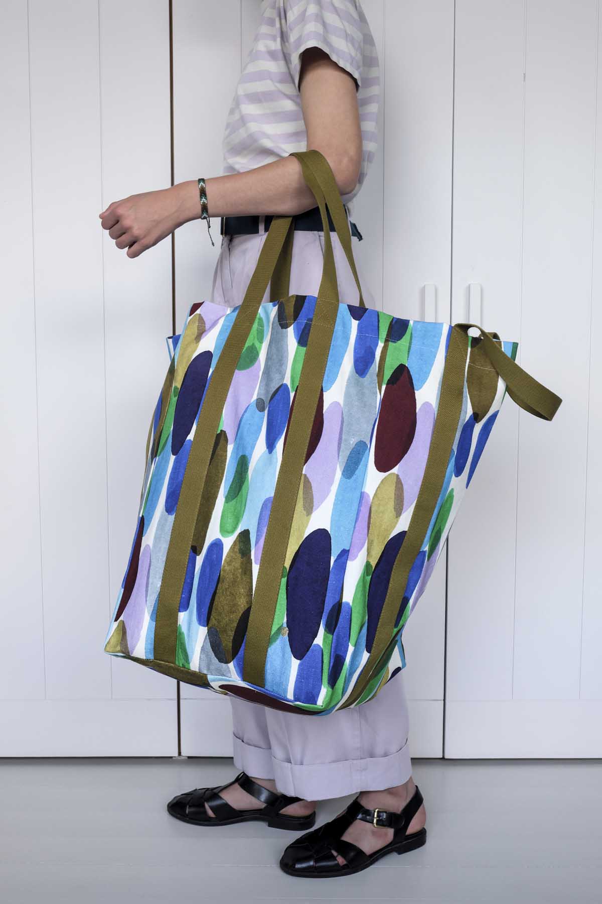 Sac maxi Poppins Joy Multicolore La Cerise sur le Gâteau