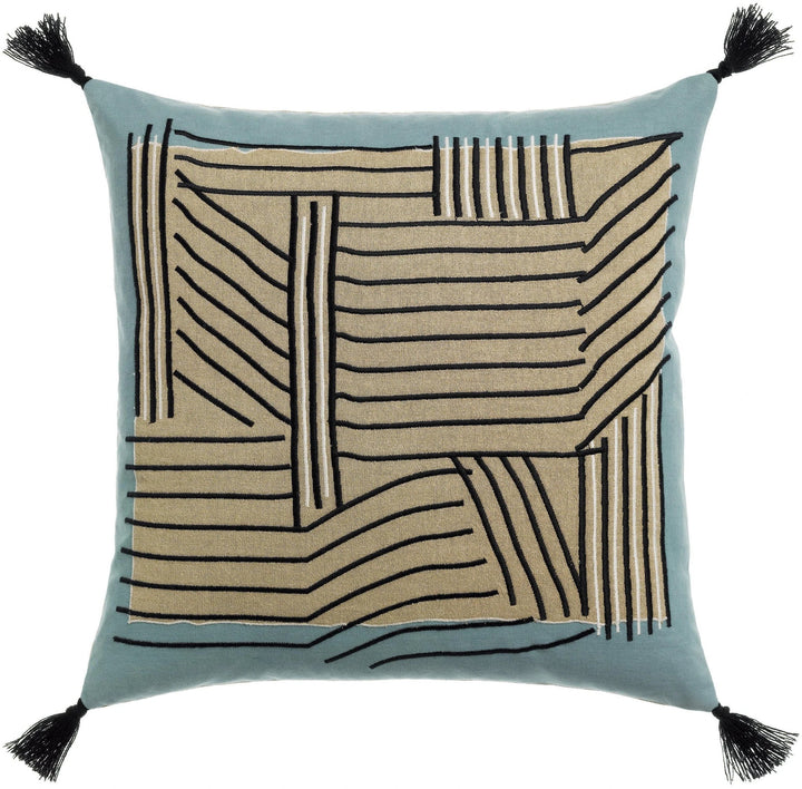 Coussin brodé Kori by Vivaraise