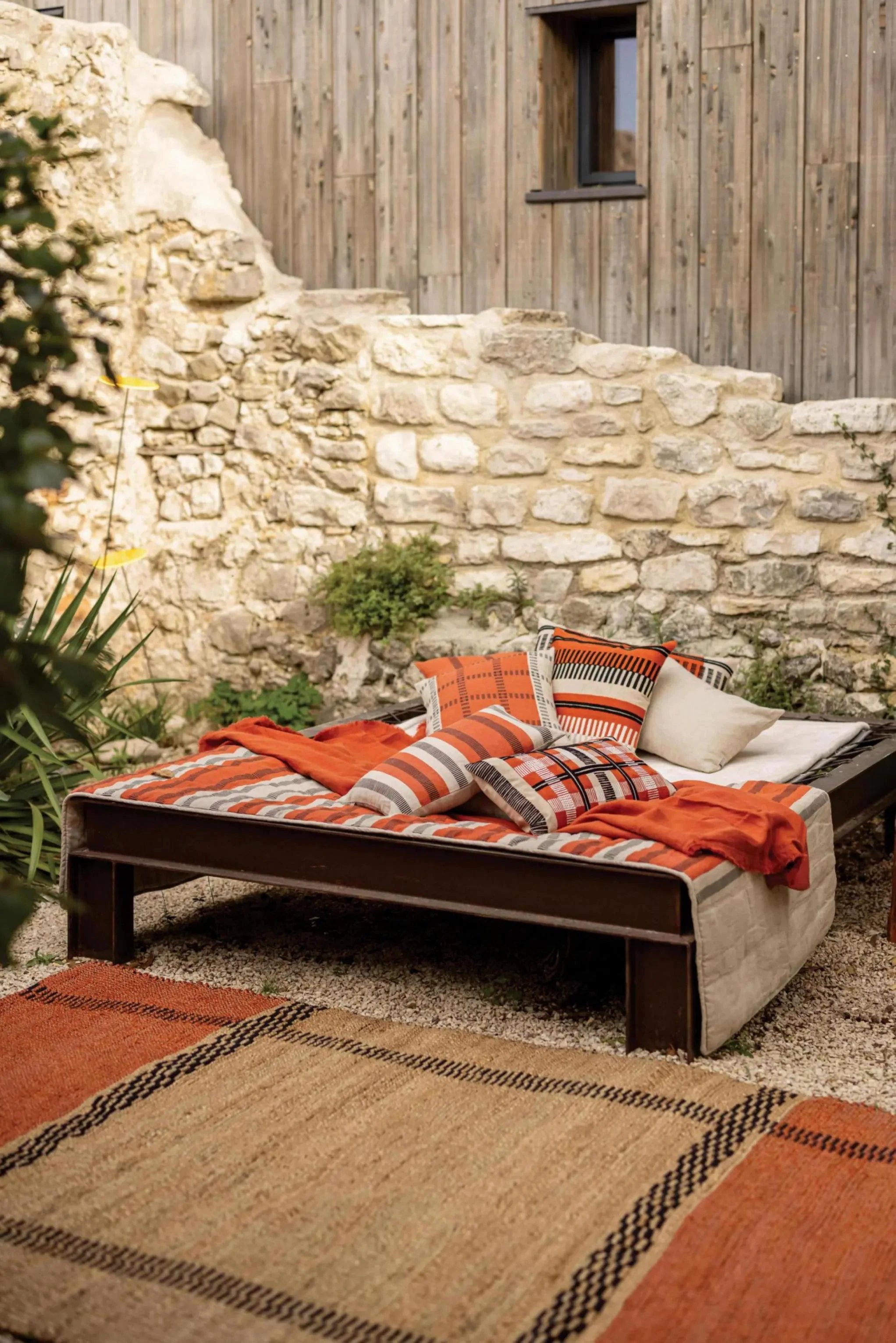 Chemin de lit stonewashed Zeff Eden by Vivaraise