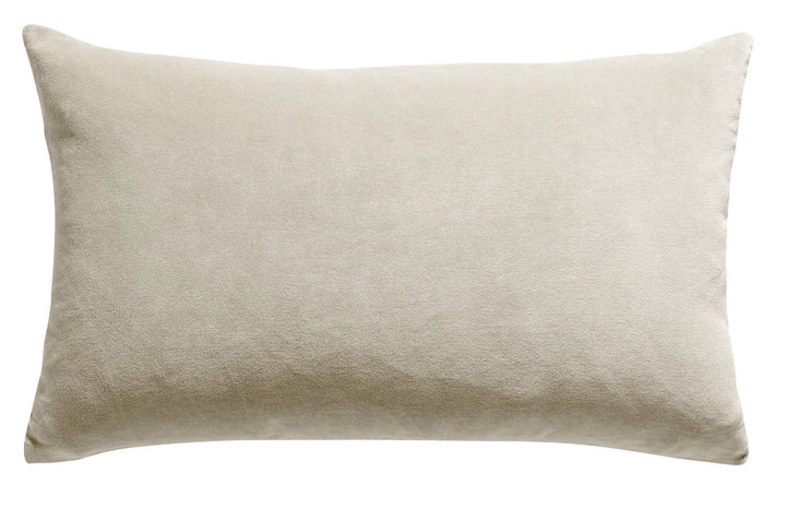 Vivaraise Coussin décoratif en velours Gris Foncé by Vivaraise