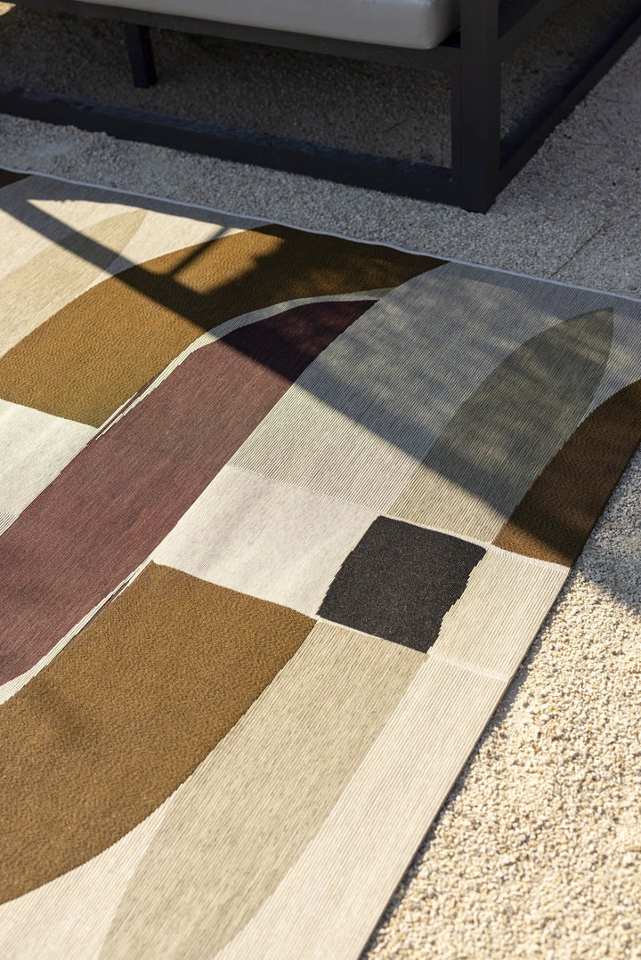 Tapis Kalia outdoor Naturel by Vivaraise