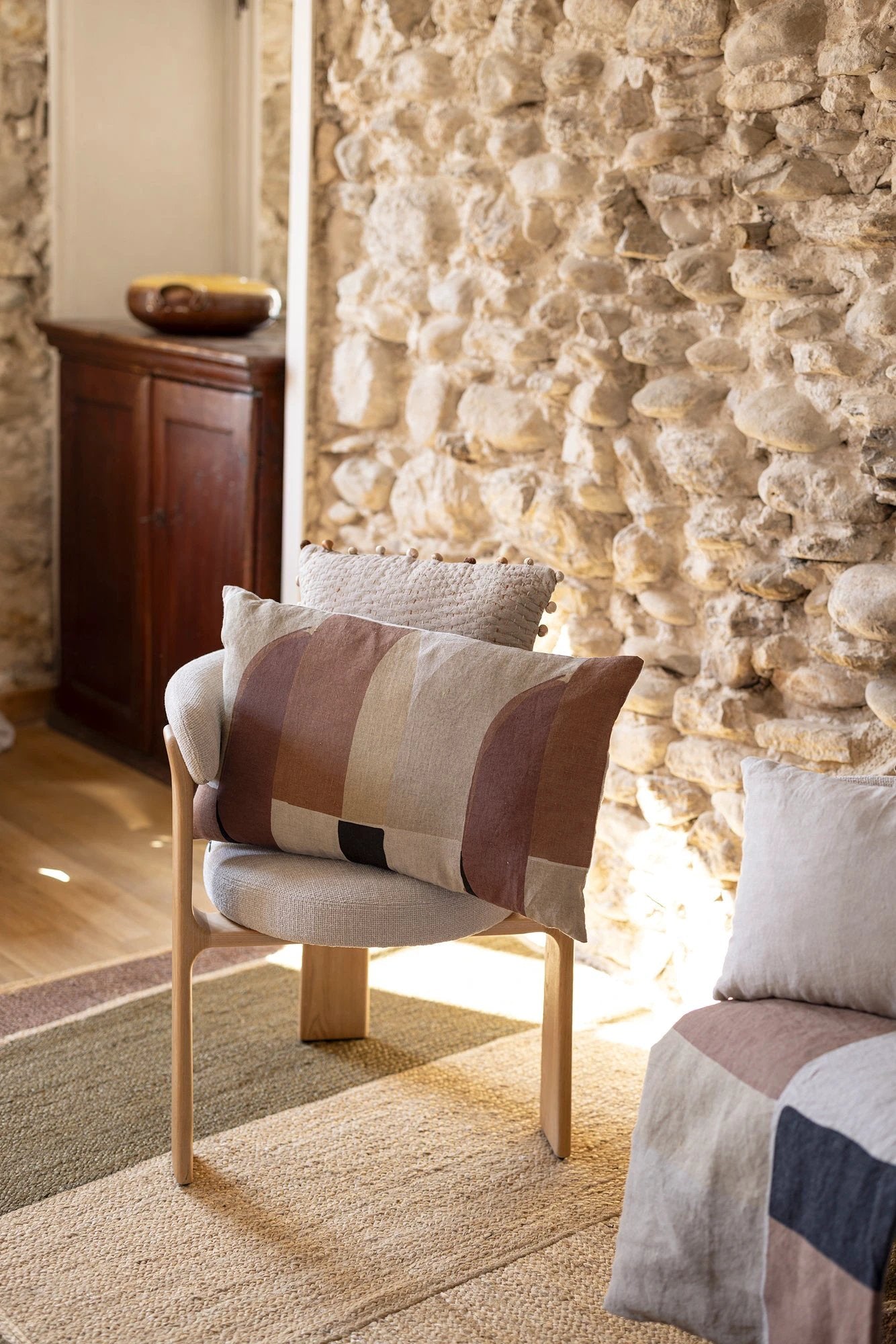 Coussin Zeff Kali Naturel by Vivaraise