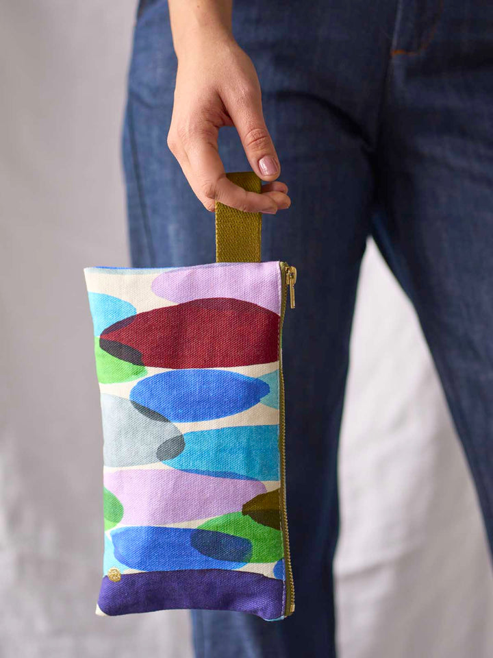 Pochette anse Joy Multicolore 14 x 24 La Cerise sur le Gâteau