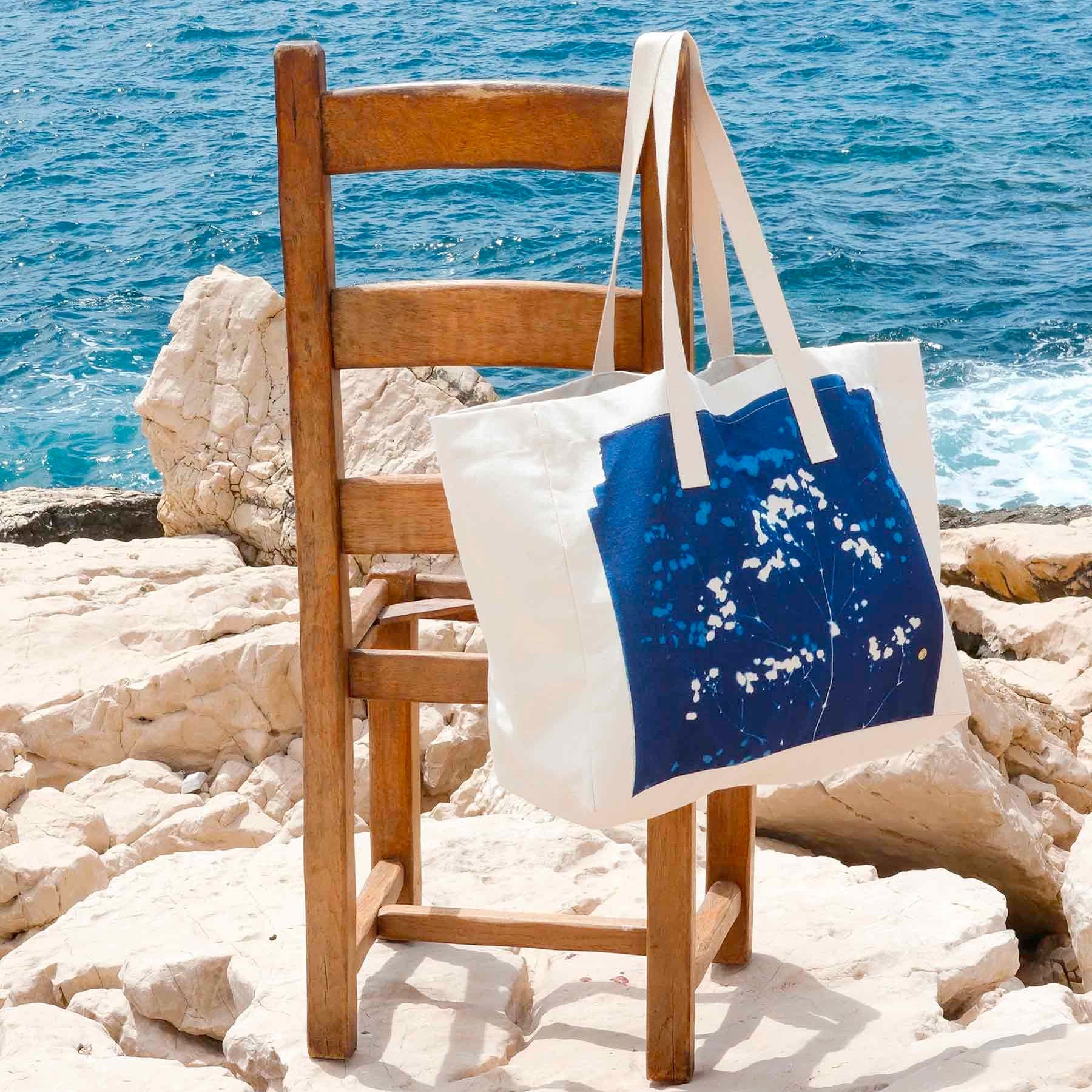 Sac cabas Gypso Bleu La Cerise sur le Gâteau