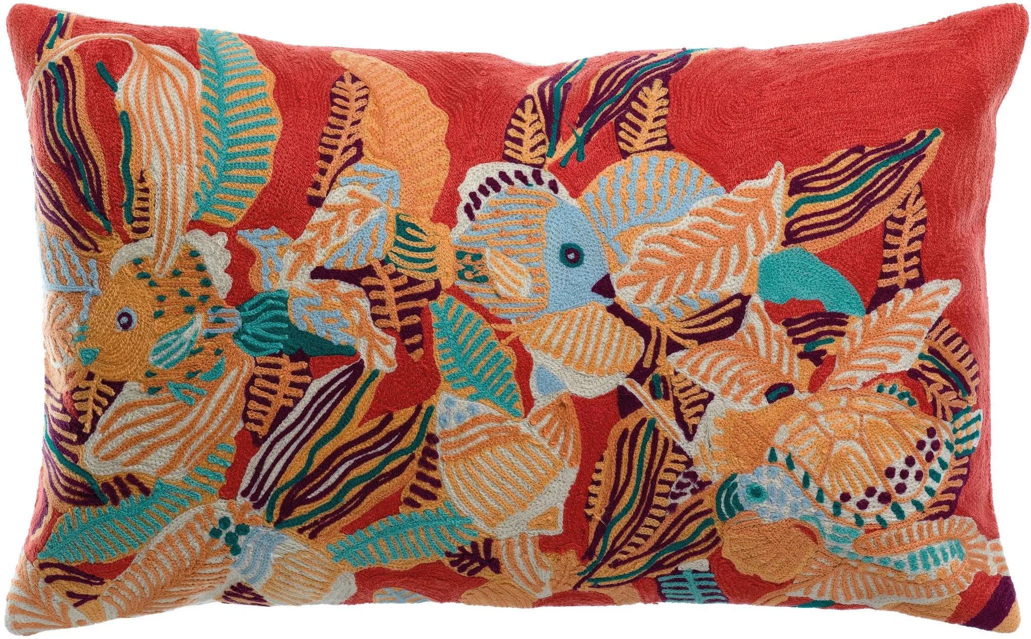 Coussin brodé Dori by Vivaraise