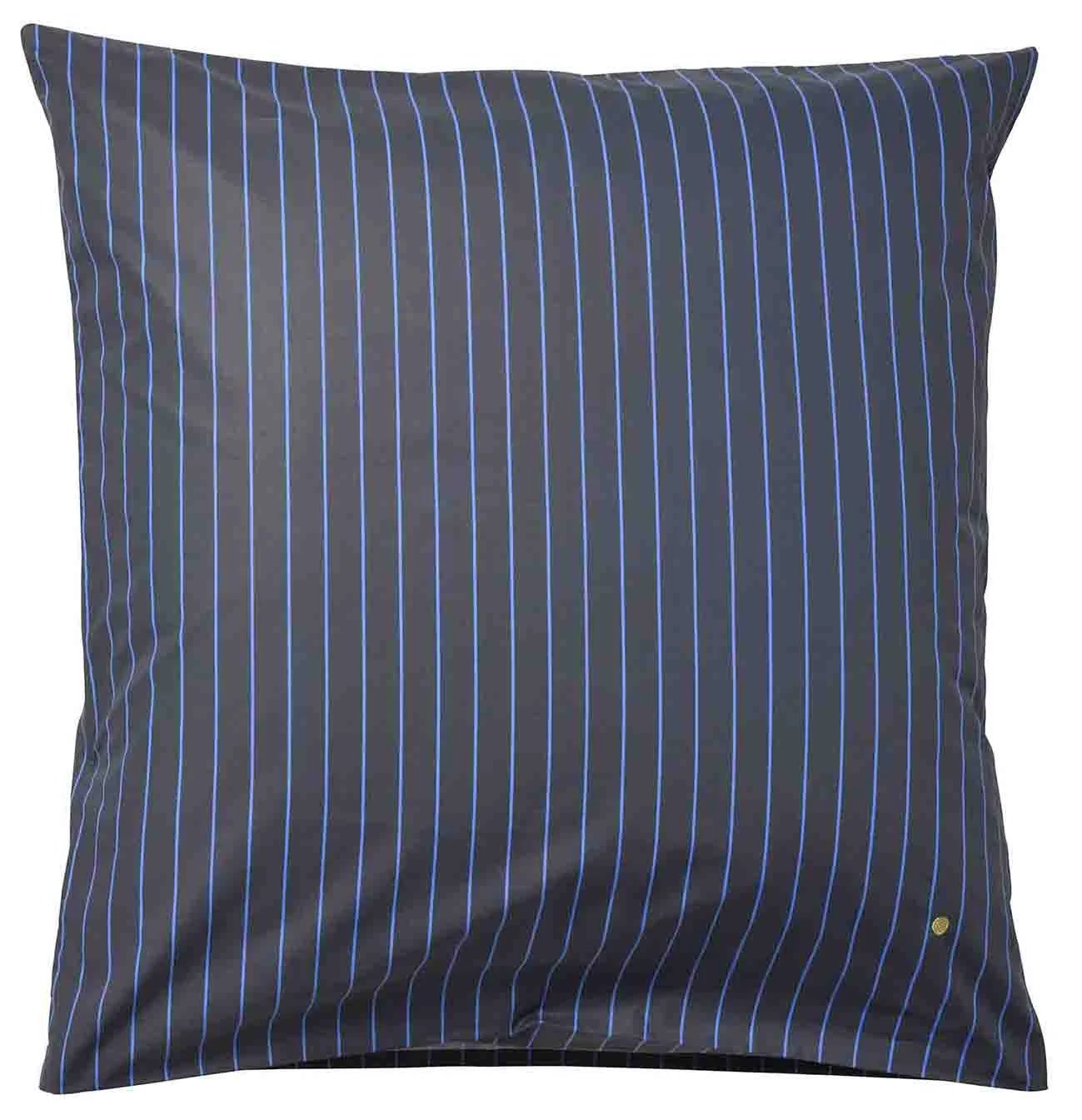 Taie d'oreiller Line Blue by La Cerise sur le Gâteau