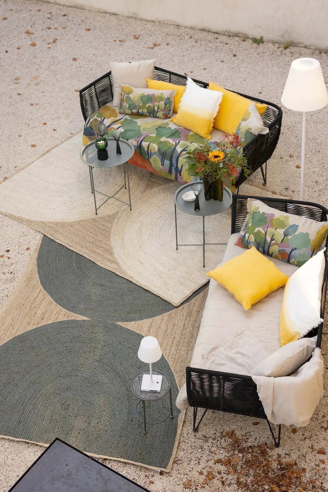 Coussin Zeff Céleste by Vivaraise