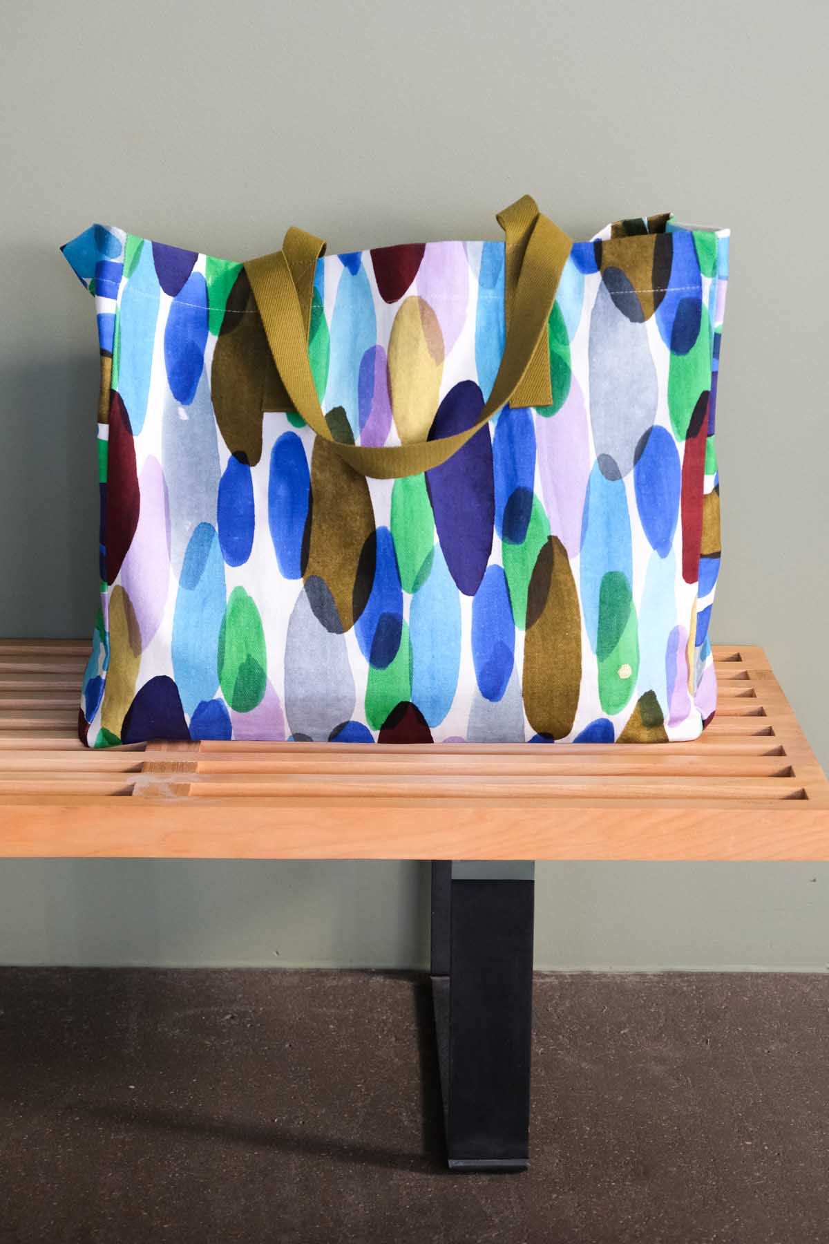 Sac cabas Joy Multicolore La Cerise sur le Gâteau