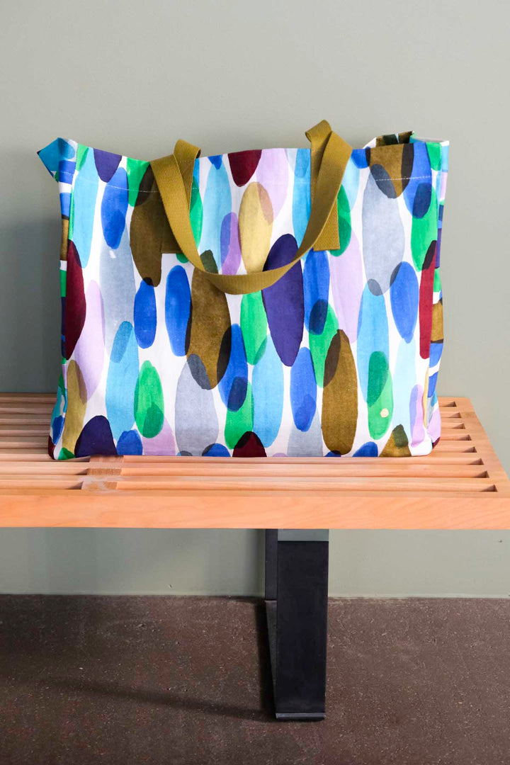 Sac cabas Joy Multicolore La Cerise sur le Gâteau