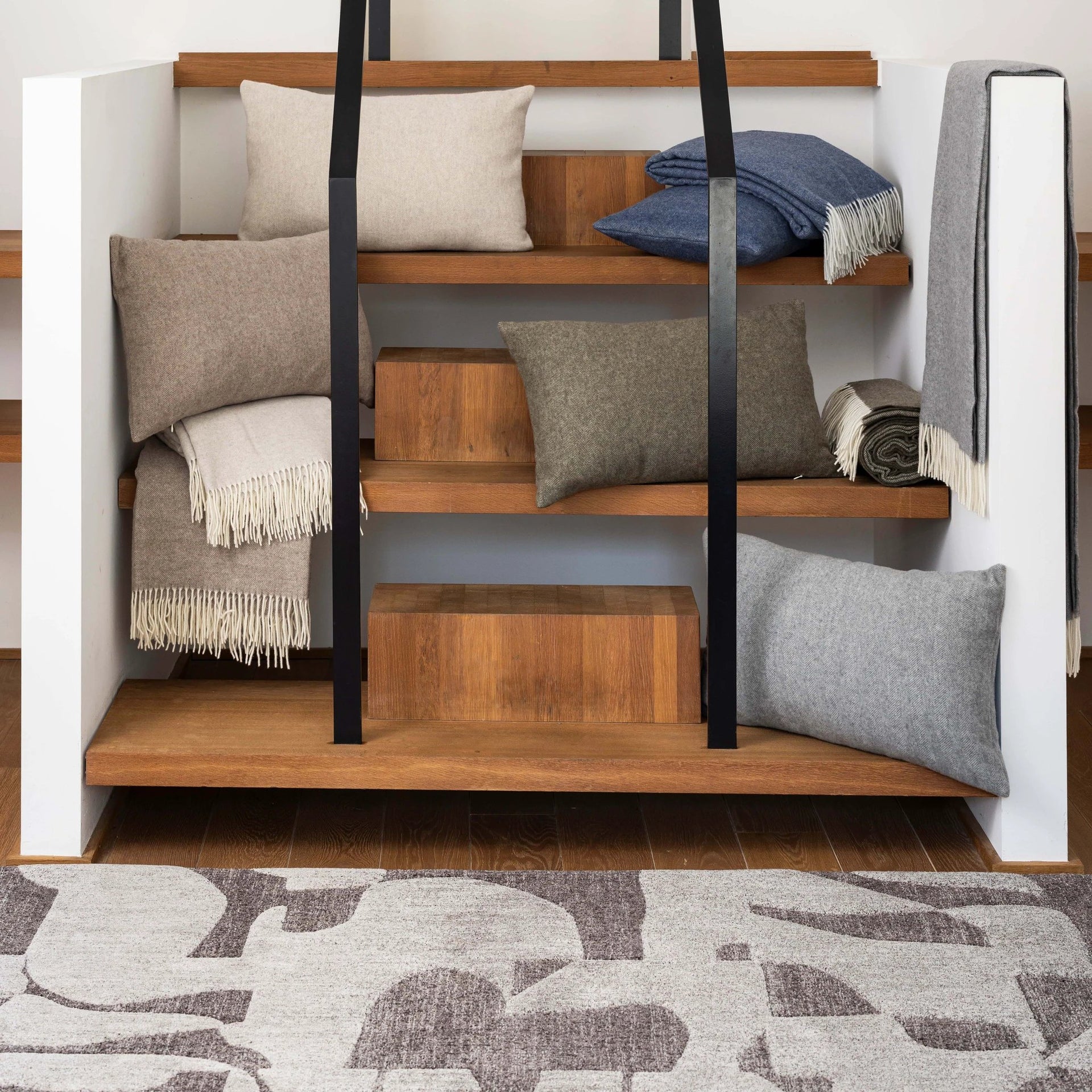 Tapis Kiara Carbone by Vivaraise