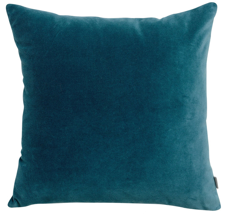 Vivaraise Coussin décoratif en velours Gris Foncé by Vivaraise