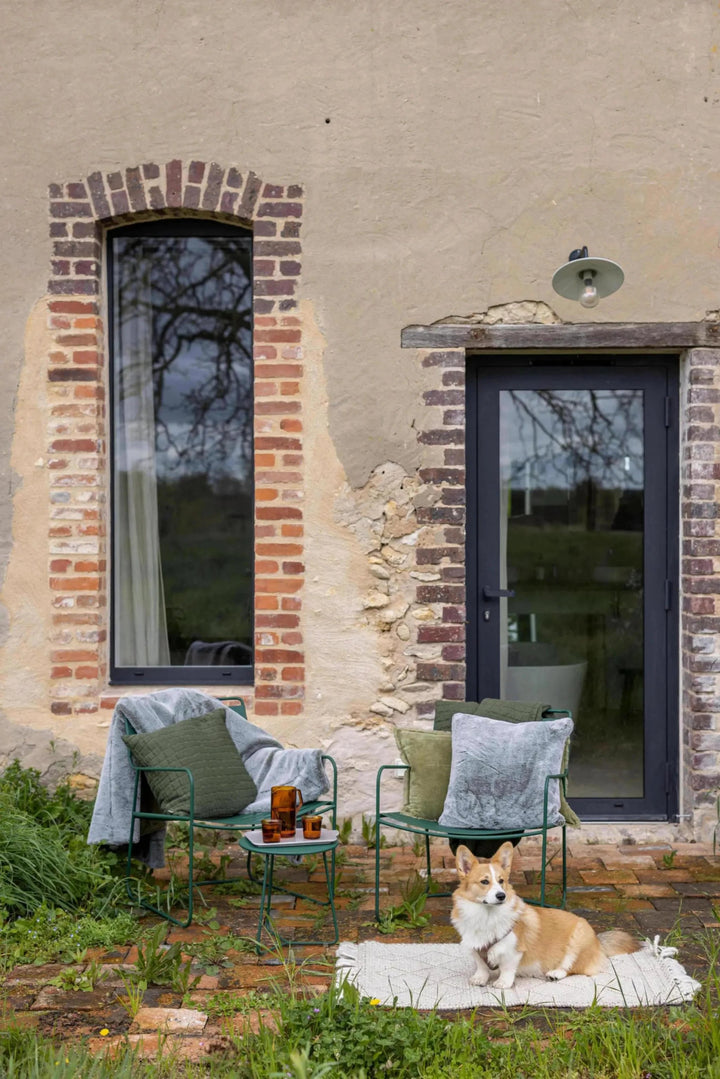 Coussin uni Fara by Vivaraise