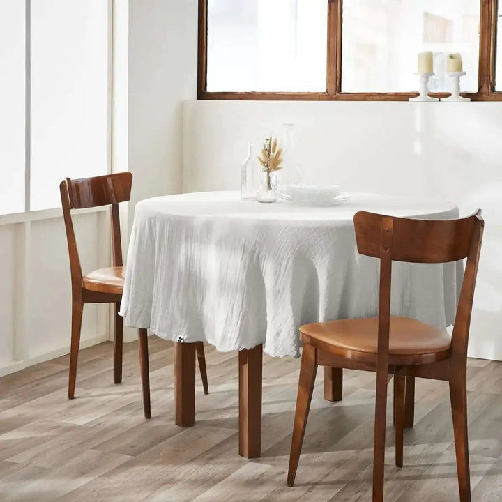 Nappe Gaze de coton unie GAÏA Nuage by L'effet papillon