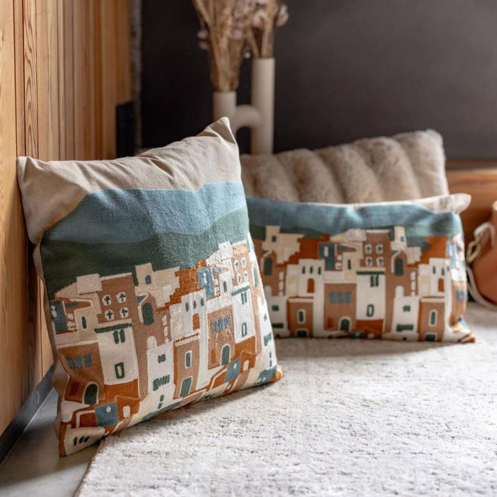 Coussin brodé Elie by Vivaraise