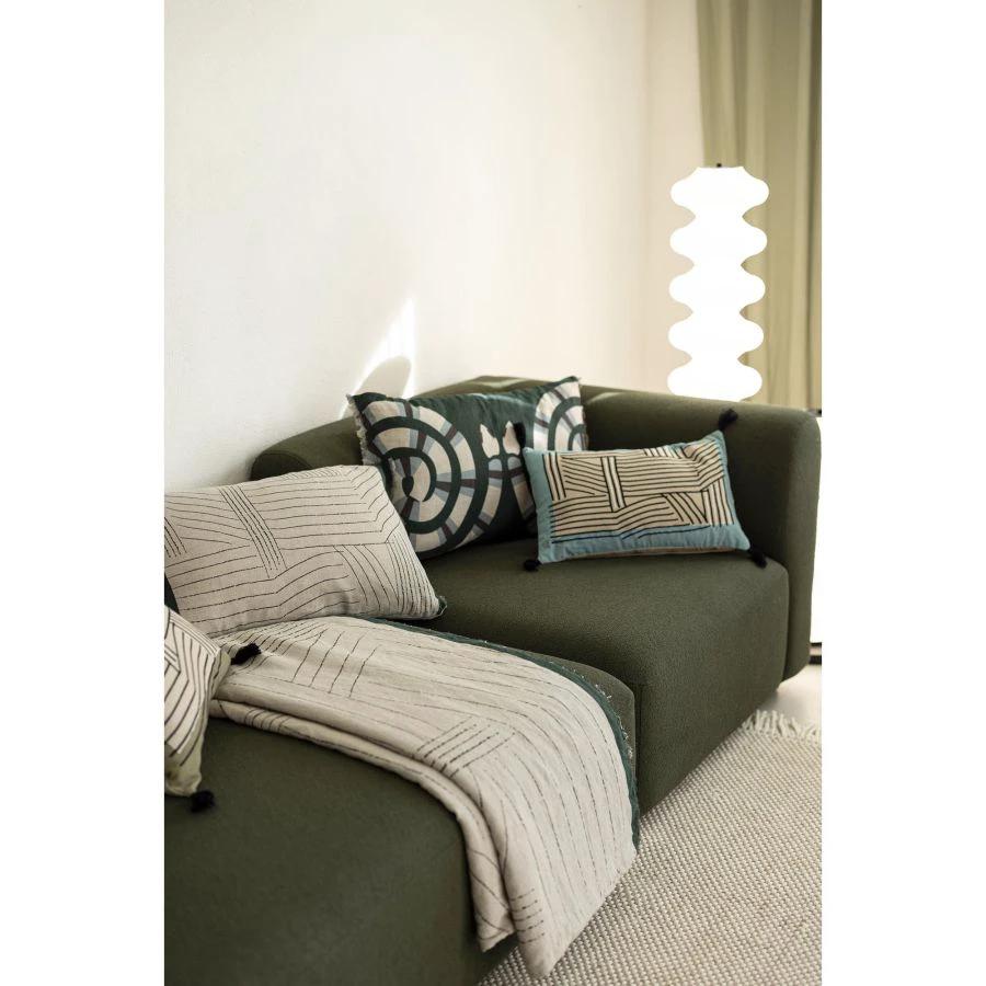 Coussin bicolore Laly by Vivaraise