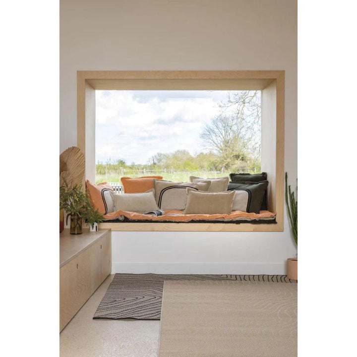 Coussin uni Laly by Vivaraise