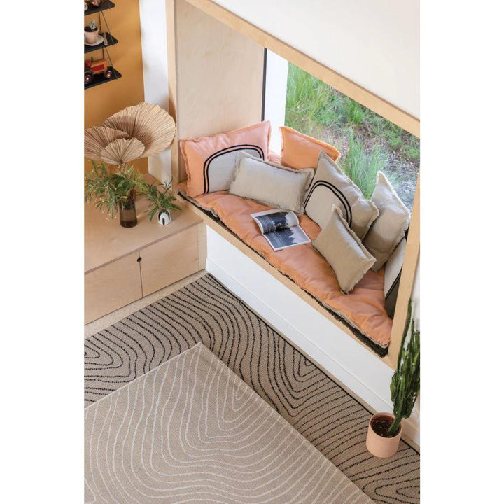 Coussin uni Laly by Vivaraise