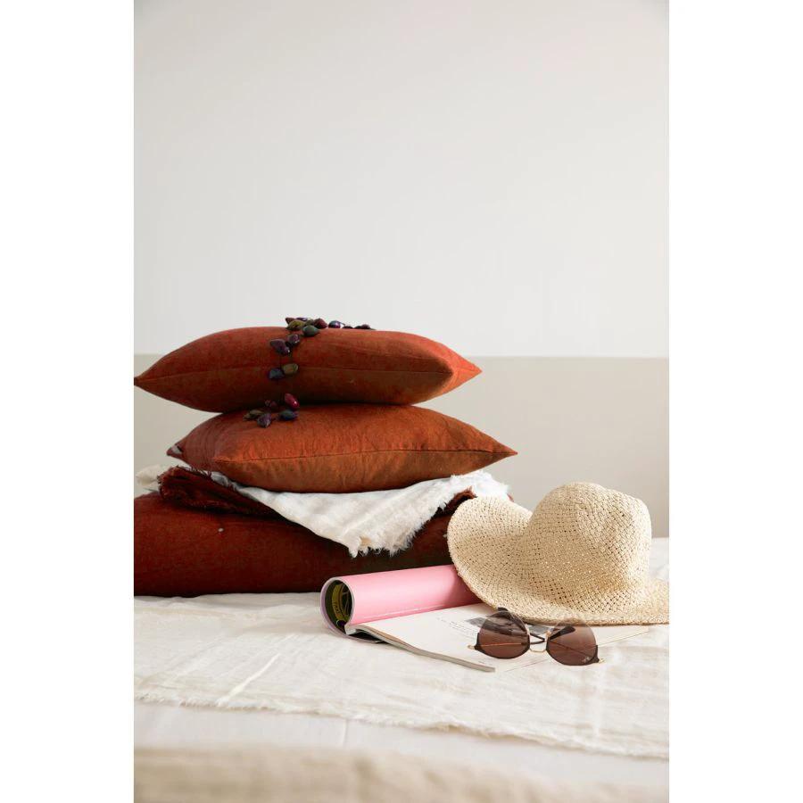 Coussin uni Zeff by Vivaraise