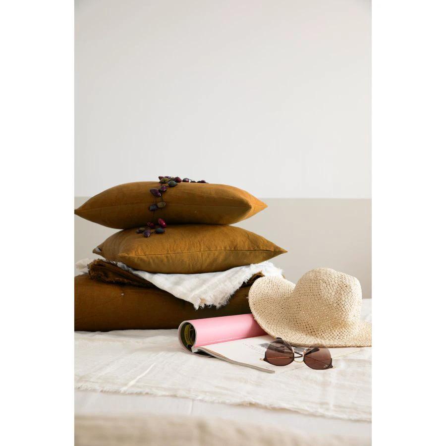 Coussin uni Zeff by Vivaraise