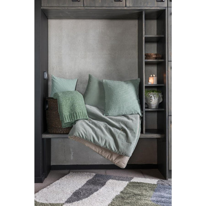 Coussin Elise Gris Foncé by Vivaraise
