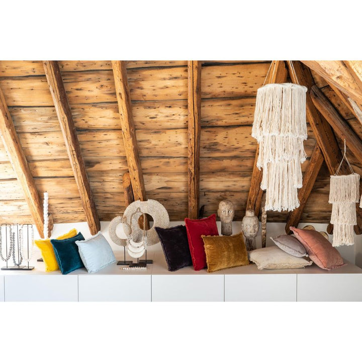 Coussin uni Fara by Vivaraise