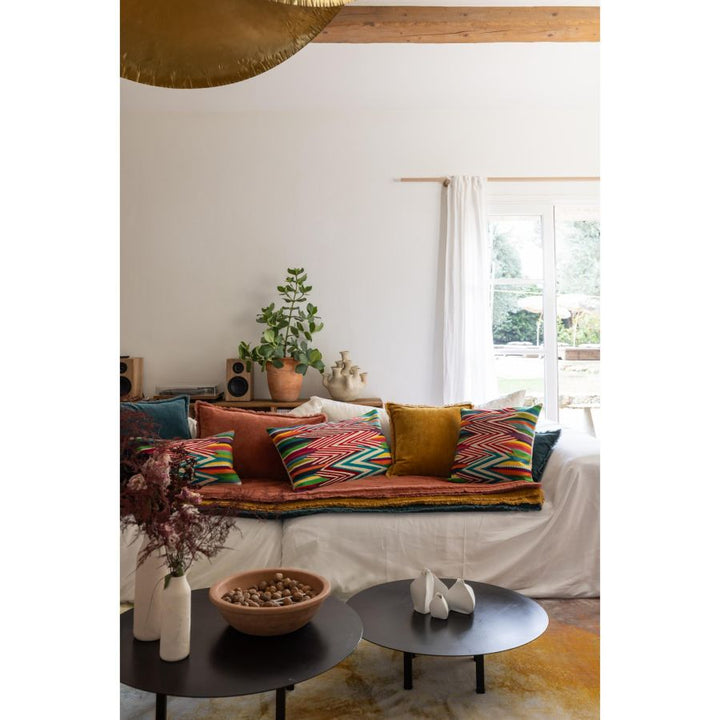 Coussin uni Fara by Vivaraise