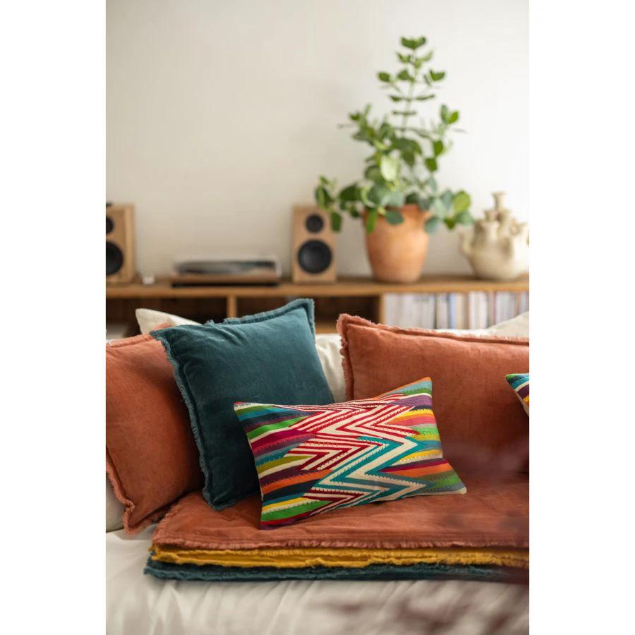 Coussin uni Fara by Vivaraise