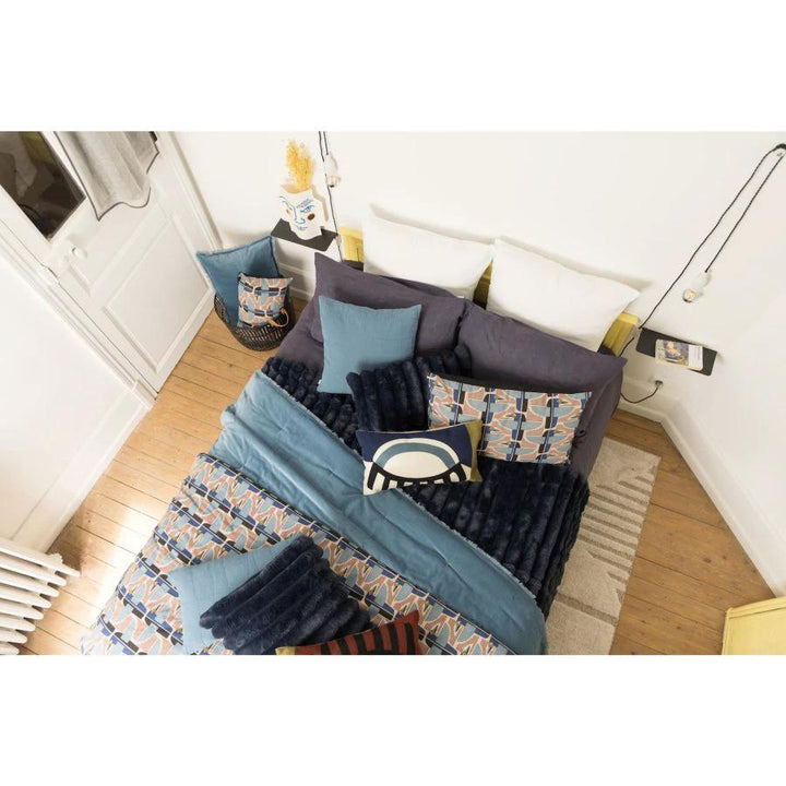 Plaid uni Fara 135 x 200 by Vivaraise